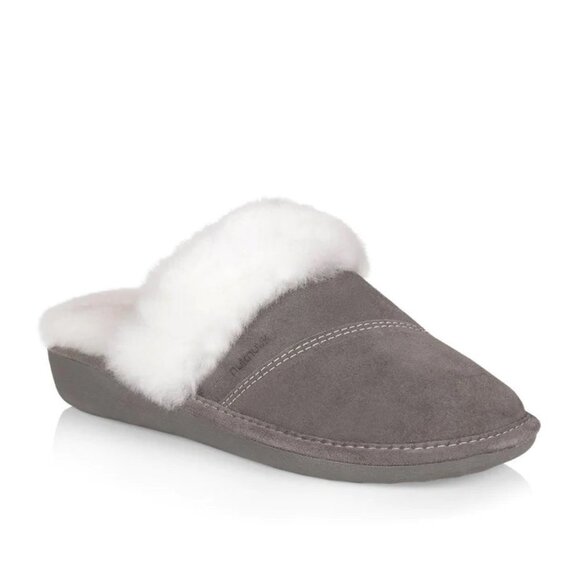 Nunuuk Joy Mauve Sheepskin Lining Indoor/Outdoor Slippers - Picture 1 of 10